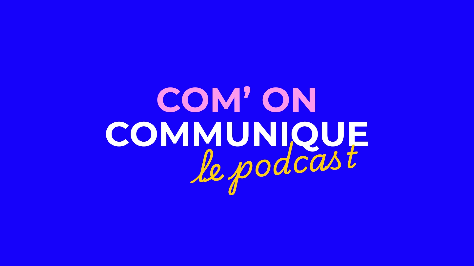 Logo Com' On Communique