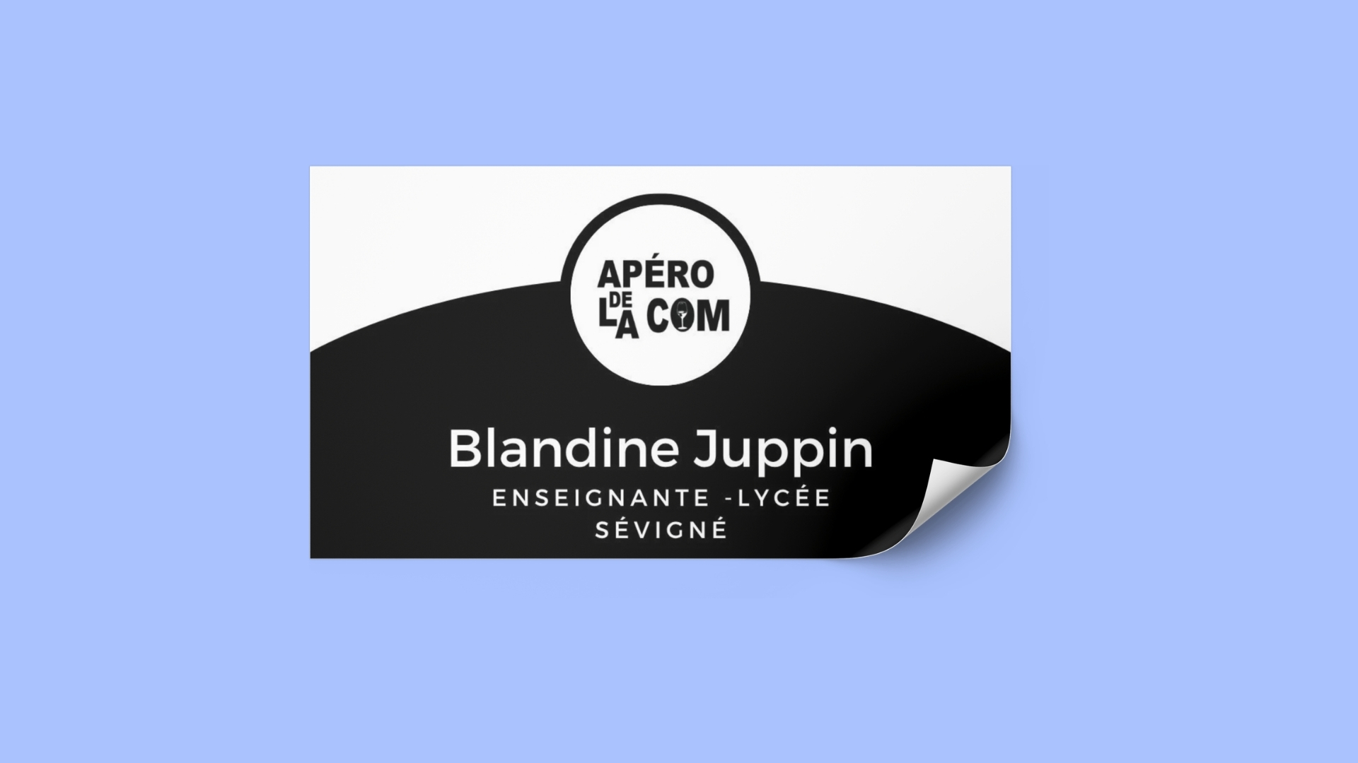 Badge Apéro de la Com