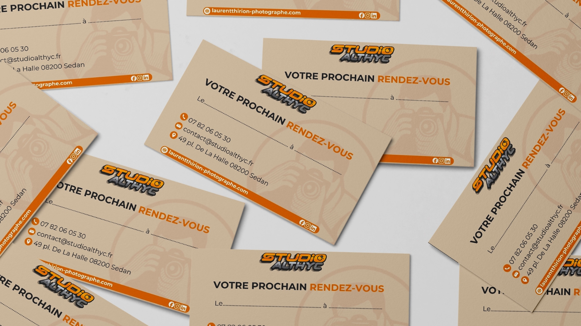 Carte de rendez-vous Laurent Thirion
