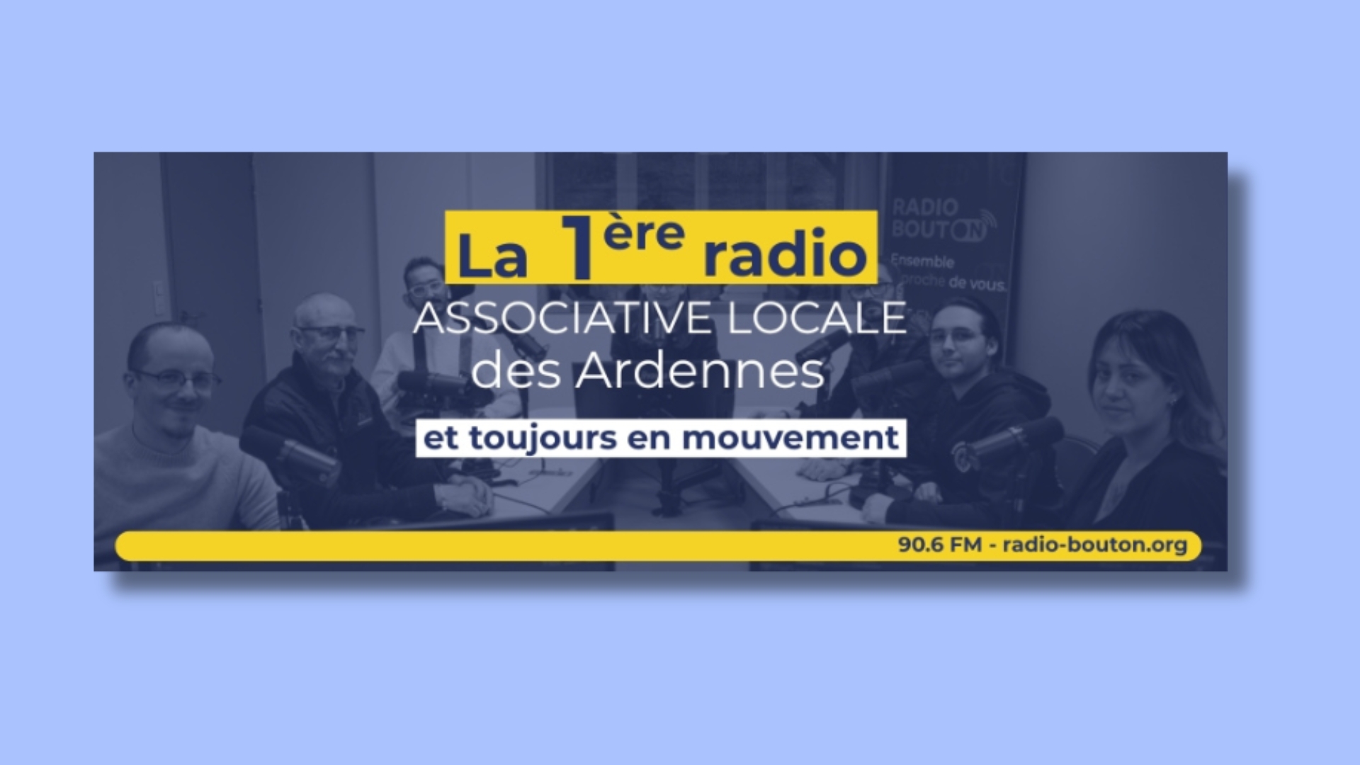 Bannière Facebook Radio Bouton