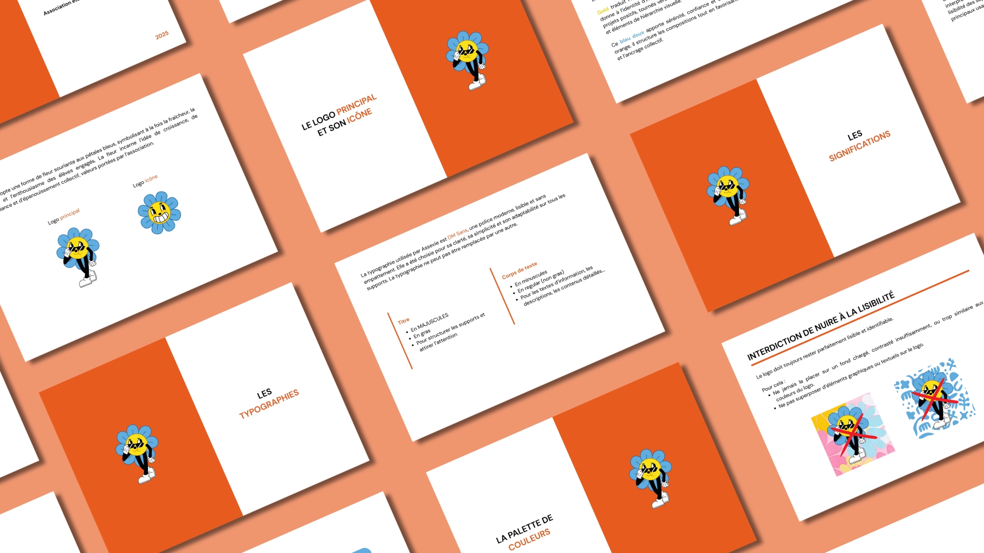 Charte graphique association Assevie